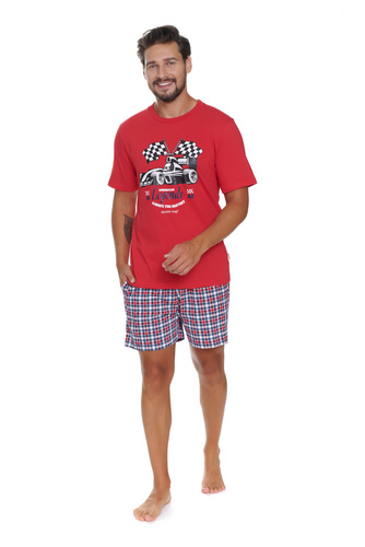 5353 Piżama Męska Doctor Nap - red