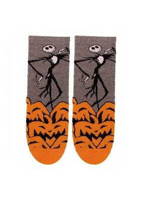 5643  Skarpety Popsox Helloween Bratex D-037 szary