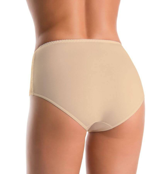 140-3 Loren Wielopak figi z wysokim stanem Teyli - czarny/biały/beżowy