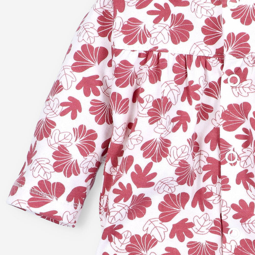 ABN-4145/LIS Wesoła Panda Pajacyk z bawełny organicznej Nini druk