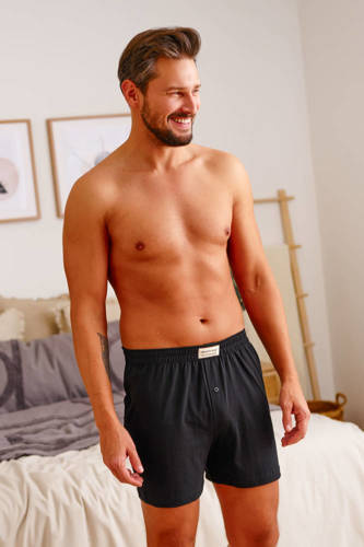 5166 bokserki męskie Doctor Nap - black