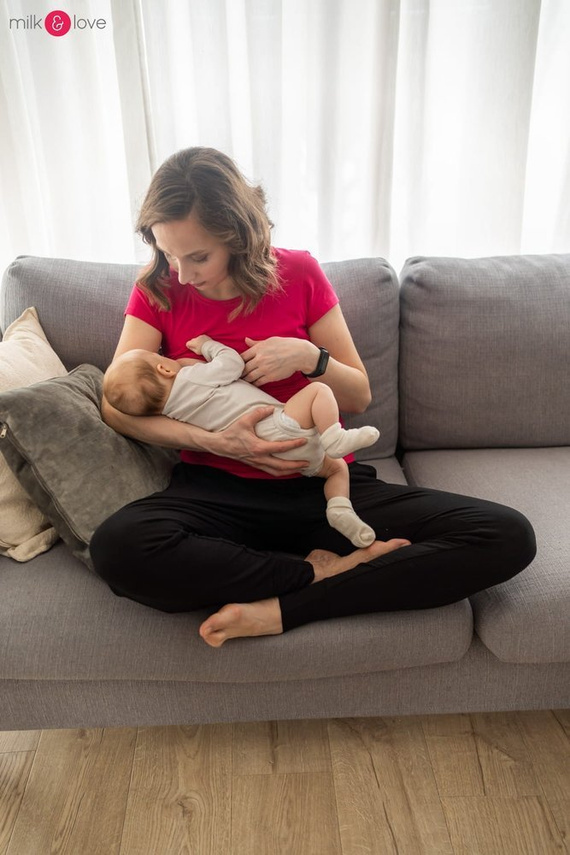 Spodnie ciążowe joggersy Milk&Love czarny