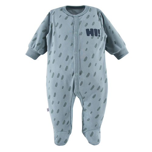 Pacific Pajac niemowlęcy bawełniany Eevi - zielony