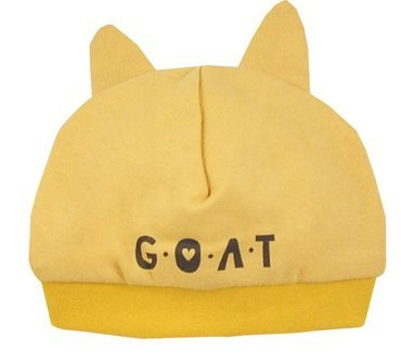 Mountains Czapka niemowlęca z uszkami Koala- żółty