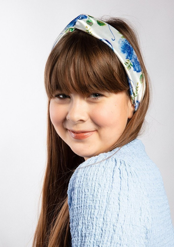 Opaska Flowers DKaren 10 biały