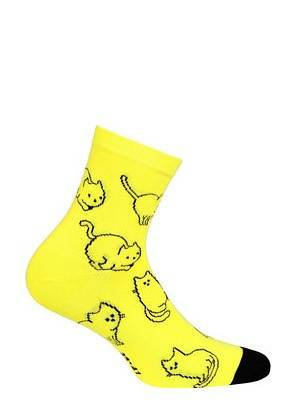 G84.01N Skarpety Damskie wzorowane  Gatta 269 pink