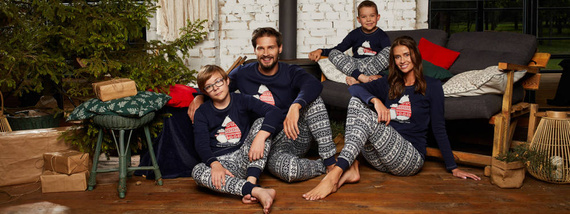 Arktyka Piżama Męska Italian Fashion -  granatowy