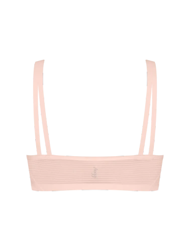 Sloggi ZERO Feel Air bralette bezszwowy – lekki, oddychający cherry pink