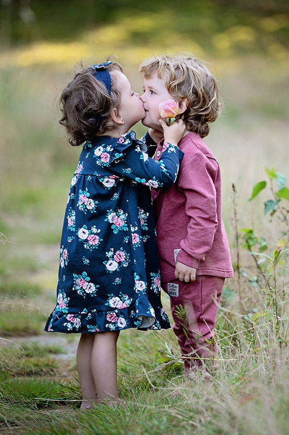 40228 "Rose Bonica" Sukienka z falbanką Makoma