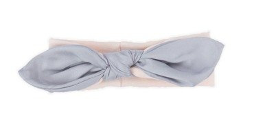 166064 Opaska niemowlęca "Pola" Nicol - róż/szary