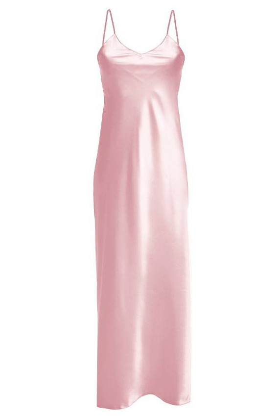 Iga Halka satynowa koszulka damska DKaren -  jasny róż 