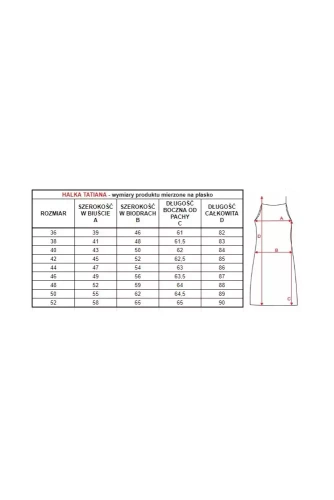 86546 Tatiana Halka damska Mewa beżowy