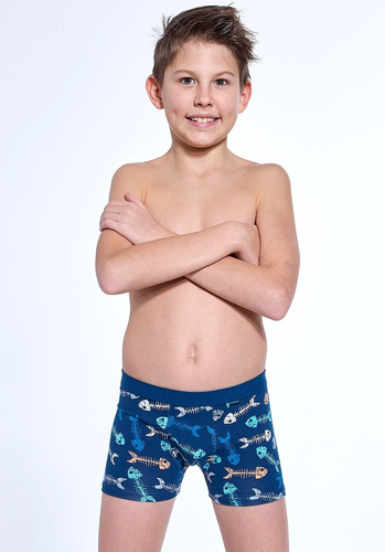 700/146 Fishbone Bokserki Kids Boy Cornette granatowy