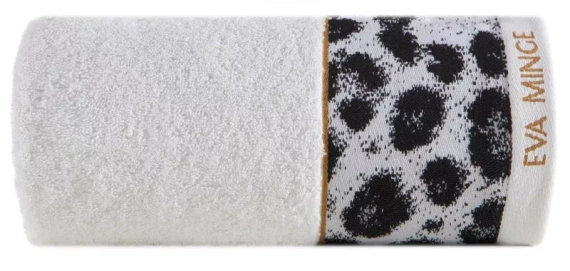 Eva 22 Ręcznik Eva Minge pantera Eurofirany kremowy