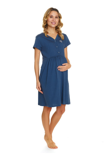 5336 Koszula Nocna do karmienia Doctor Nap - deep blue