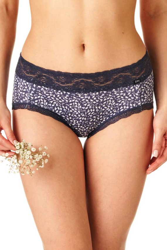 LPC 328 A'2 Figi damskie 2-pak Key, - granatowy bordowy