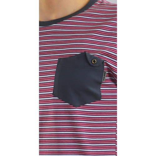 05 Piżama Męska w paski Sesto Senso - K67E