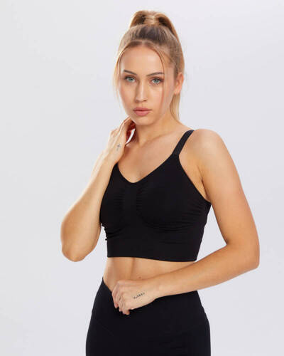 Flex biustonosz sportowy Spaio black