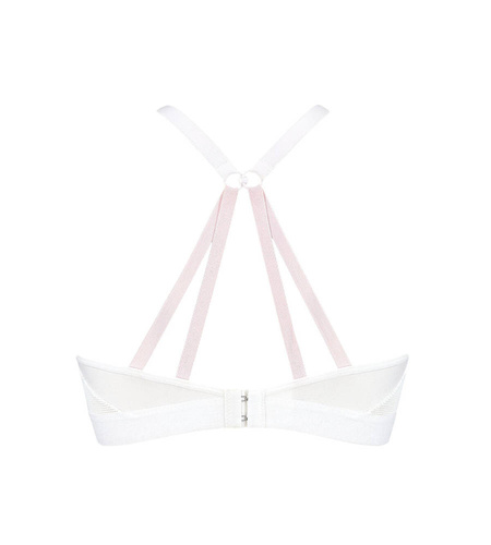 Biustonosz sportowy bez fiszbin Triaction free motion - white