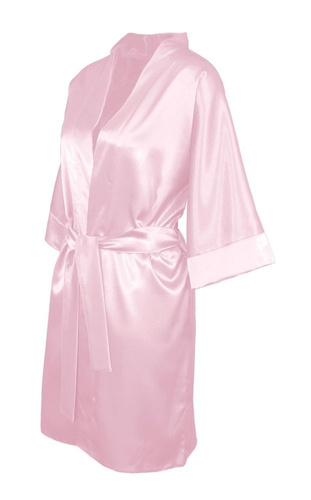 Podomka 90 Szlafrok Damski Dkaren - jasny róż 