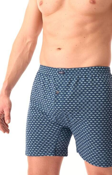 MXC 947 Bokserki męskie Key- granatowe