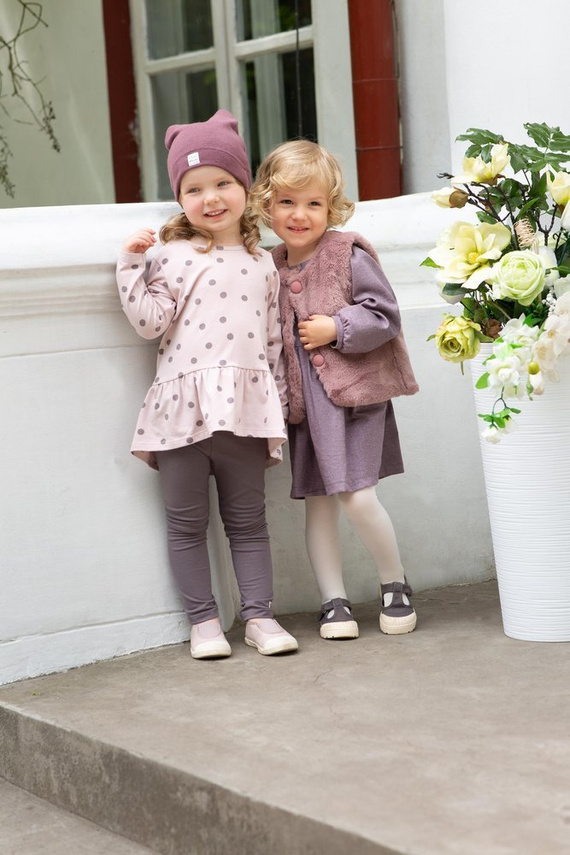 Julia Tunika z nadrukiem Pinokio - róż druk 