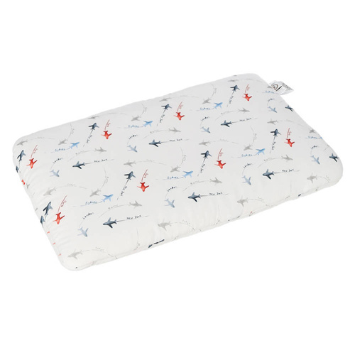 Aeroplanes Kocyk bambusowy z velvetem + poduszka Yosoy