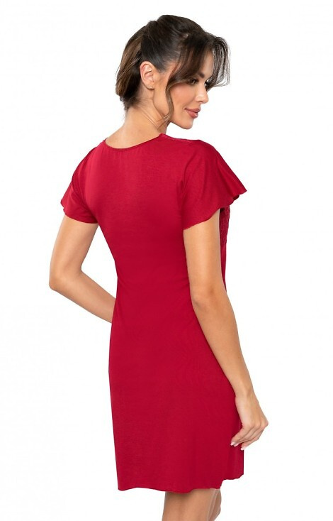 Luiza Koszula nocna Donna - burgund