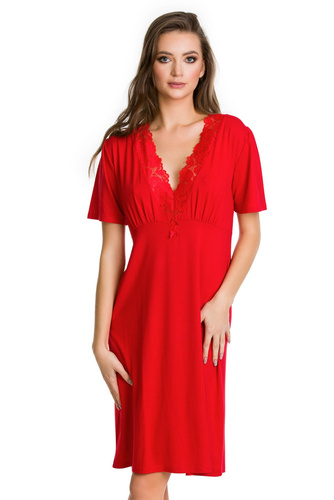 12011 Etna Koszula nocna Mediolano -czerwony