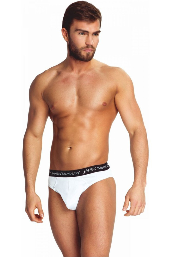 6084 Slipy męskie Mewa biały 