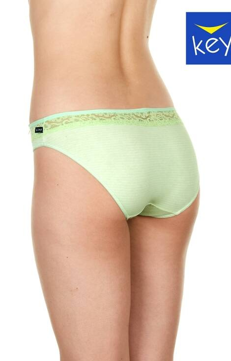 LPR 250 A22 Figi damskie 2-pak Key zielony jasny-ecru