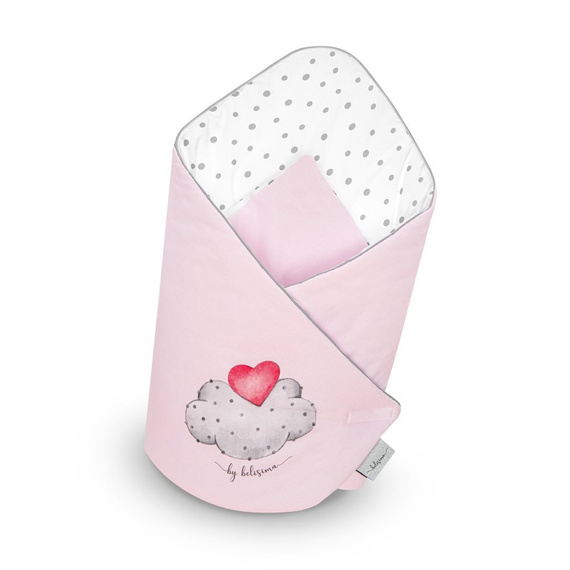 MALEŃSTWO Rożek niemowlęcy Belisima - róż