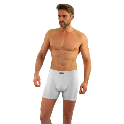 BM04 Lizard Bokserki męskie Sesto Senso - biały