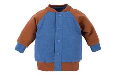 2817 Jack Bluza dresowa Marija - brąz/turkus