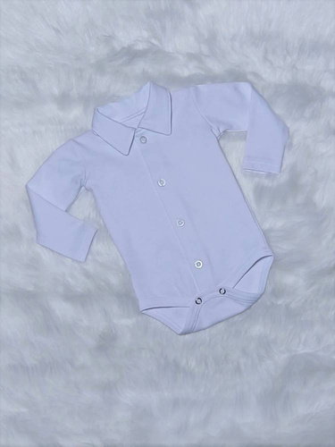 Miłosz Body z długim rękawem Bambarillo biały 