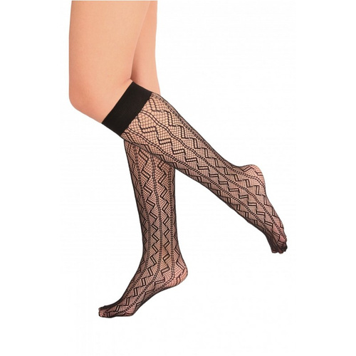 Zigzago Podkolanówki Passion - black