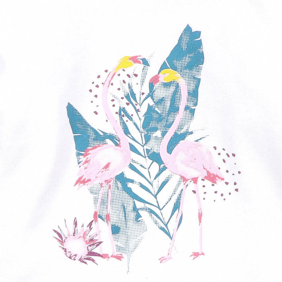 ABN-2970/ECR Flamings Body z bawełny organicznej Nini ecru