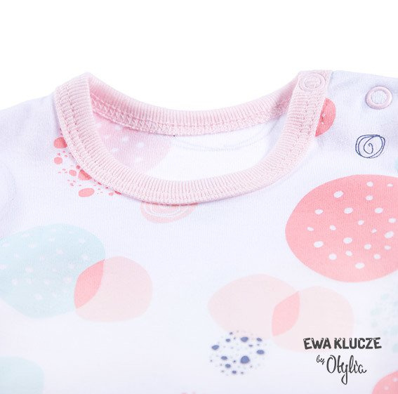 Body niemowlęce  "LITTLE CHAMPION" dla dziewczynki Ewa Klucze grafit