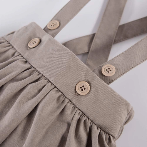 Ceremony Spódniczka na szelkach Eevi - beżowy