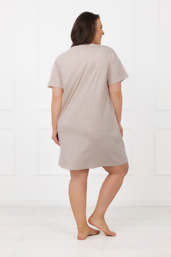 Koszula nocna Shiba Italian Fashion 100% bawełna krótki rękaw