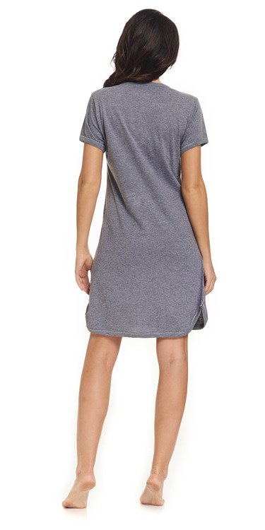 9301 Koszula Nocna do karmienia Dobranocka- dark grey