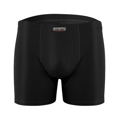BM04 Lizard Bokserki męskie Sesto Senso - czarny 