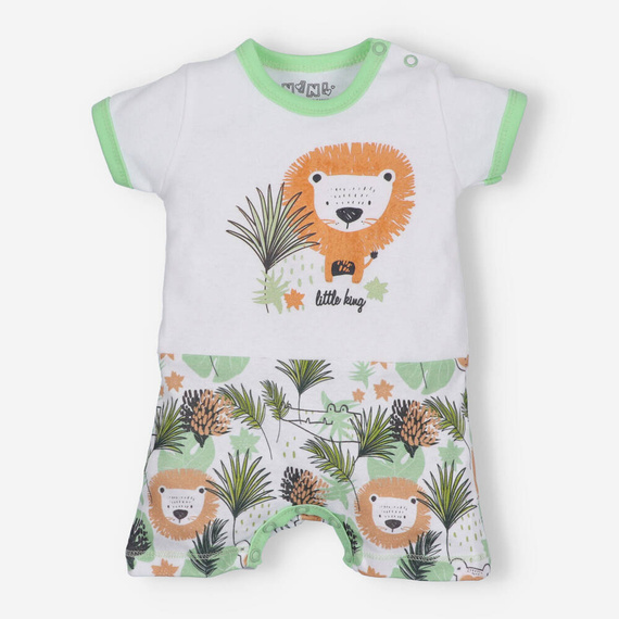 Lion Rampers bawełniany dla chłopca Nini  