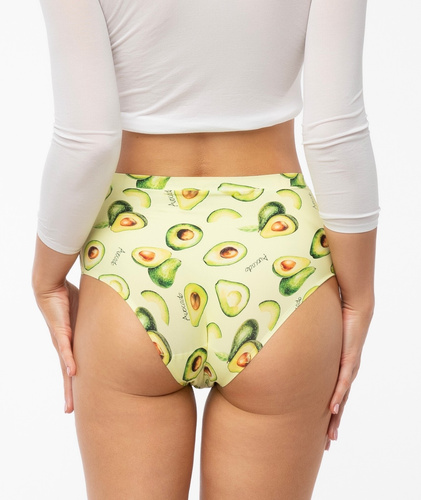 Figi Avocado Simple Maxi Figi Damskie Julimex -zielony