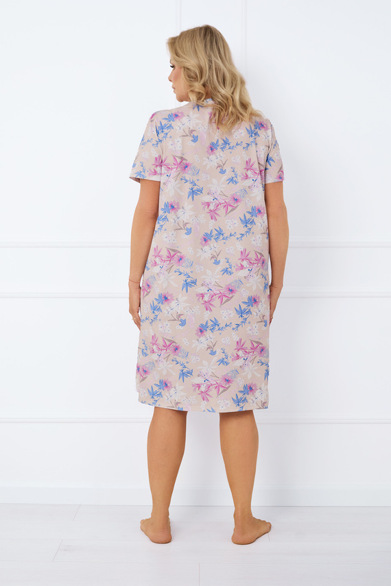 Inger koszula damska z krótkim rękawem Italian Fashion - druk 