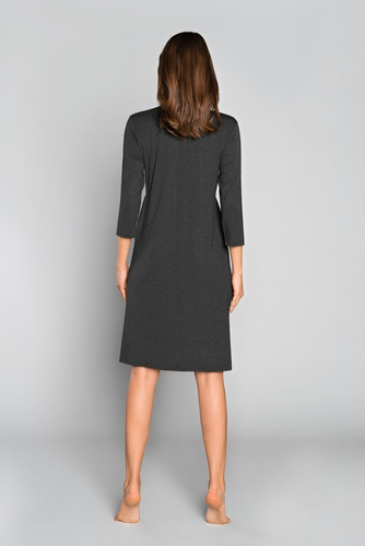 Sonata ciążowa i do karmienia 3/4 rękaw Italia Fashion - ciemny melanż/zielony 