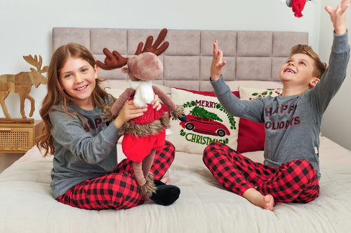 7345 Piżama dziecięca Dark Grey Doctor Nap – 100% bawełna