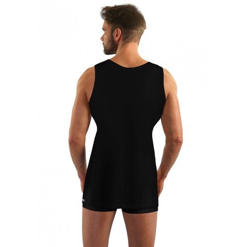 Anaconda Podkoszulek bawełniany męski Sesto Senso- czarny