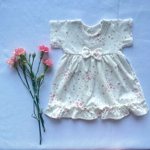 SK14332 Sukienka z krótkim rękawem Mamatti