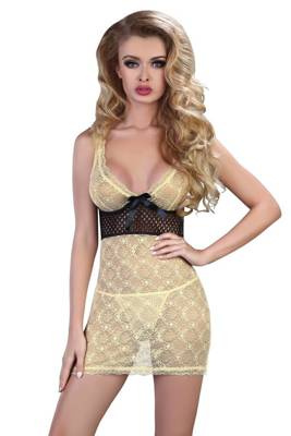 Abiona LC 90212 Koszula + stringi LivCo Corsetti Fashion